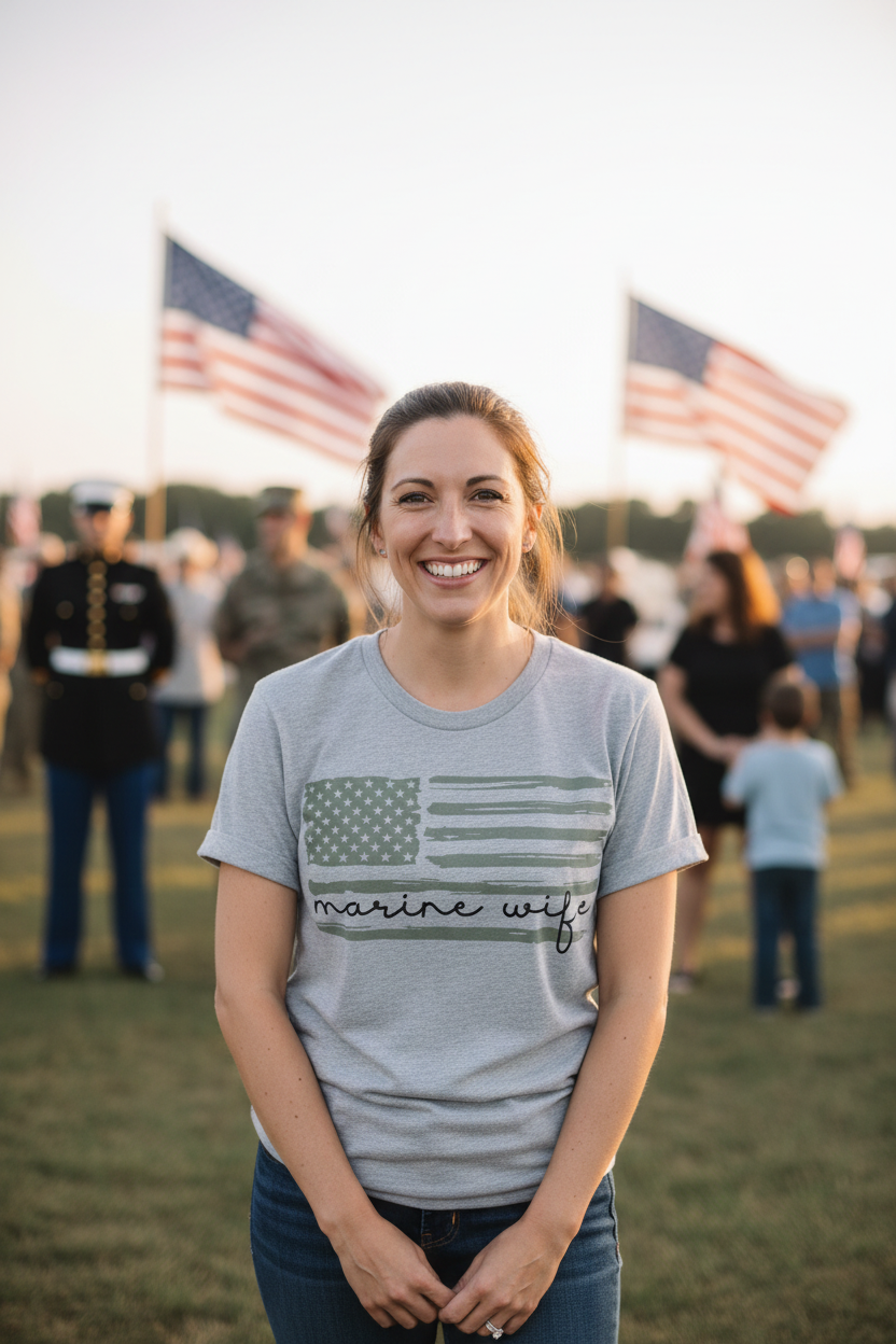 Marine Wife Tee